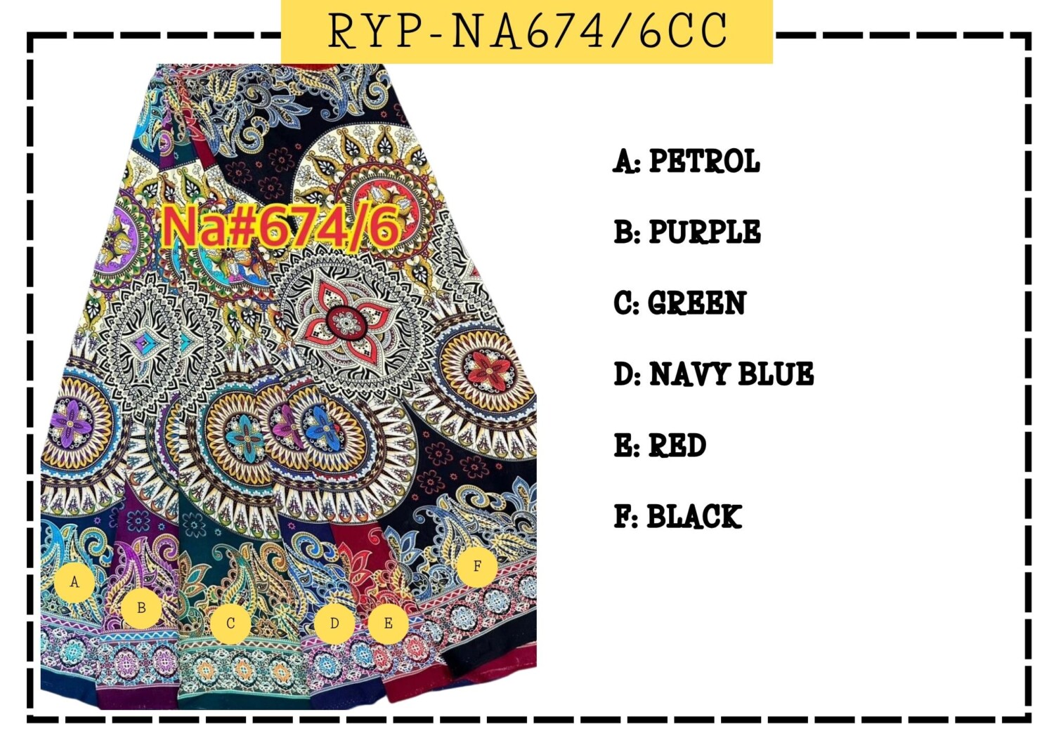 RYP NA674 6CC